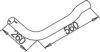 DINEX 52107 Exhaust Pipe